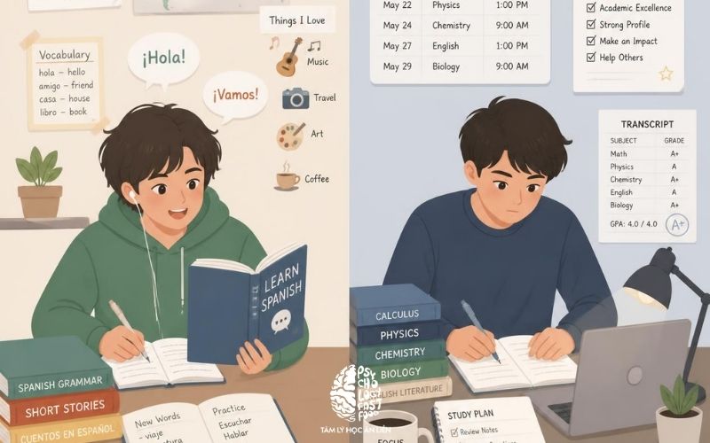 Động lực nội tại và động lực ngoại tại trong học tập